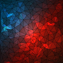 Abstract Geometrical Multicolored Background.