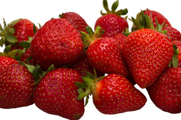 Strawberries background