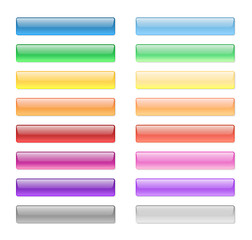 colorful glossy buttons