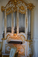 An organ at the palace Versailles