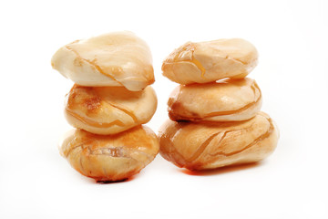 fresh toddy palm seeds after peeling