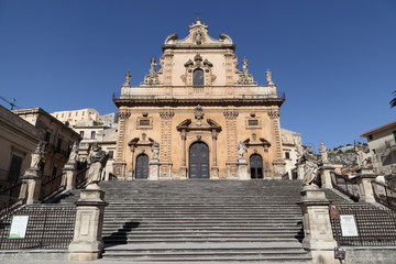 Fototapeta premium Kościół San Pietro - Modica