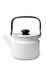 Enameled kettle