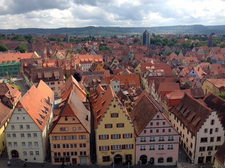 Obraz premium Rothenburg,Rotenburg in Germany（ローテンブルク／ドイツ／観光地）
