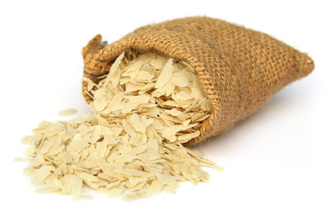 Flattened rice of South East Asia