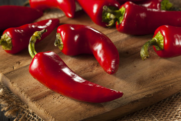 Organic Red Spicy Fresno Peppers