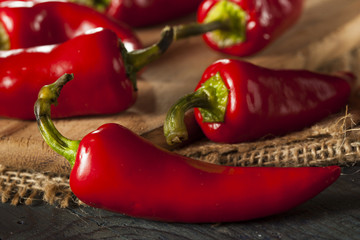 Organic Red Spicy Fresno Peppers