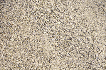 Texture of limestone rubble