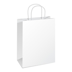 Carrier Paper Bag White