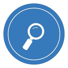 Loupe dans un panneau