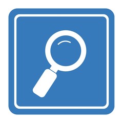 Loupe dans un panneau