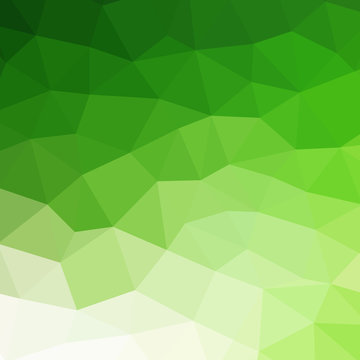 Abstract green colorful geometric background
