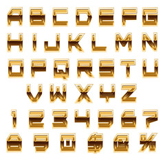 Gold, Font