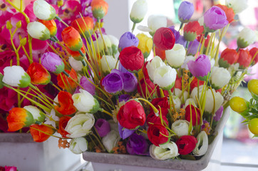 Colorful flowers for your loved ones on Valentine's Day.