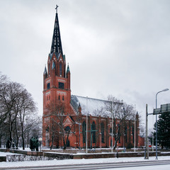 Obraz premium Central Church of Pori, Finland
