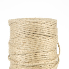 roll of rope isolated on white