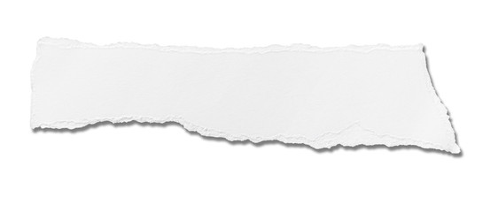 white paper ripped message background