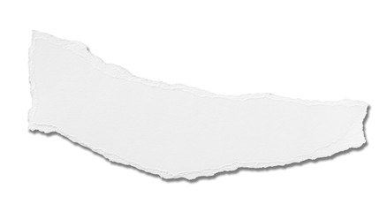 white paper ripped message background