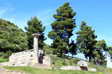 scavi archeologici ad Olimpia, Grecia