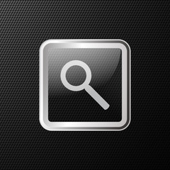 Vector search icon background.