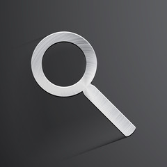 Vector search icon background.