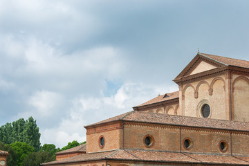 Fototapeta premium The monumental graveyard of Ferrara city