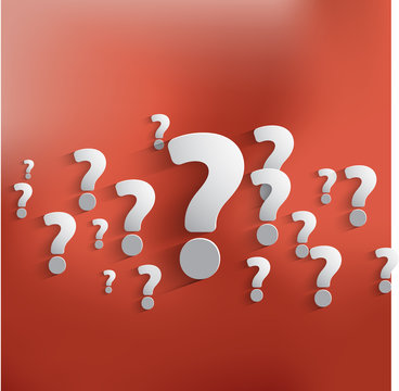 Question mark web icon background