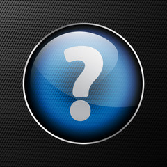 Question mark web icon background