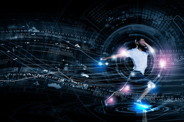 Obraz premium Running man