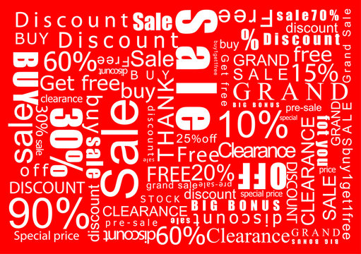 grand sale clearance salce typo saving money