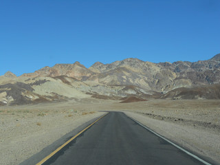Artists Drive in Death Valley