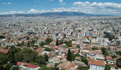 Athens as seen from the Acropolis