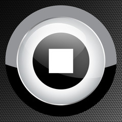 Vector stop icon