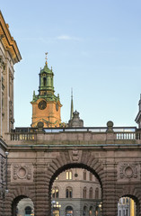 Fototapeta premium Church of St. Nicholas, Stockholm