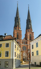 Fototapeta na wymiar Uppsala Cathedral