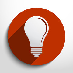 Vector Light bulb icon