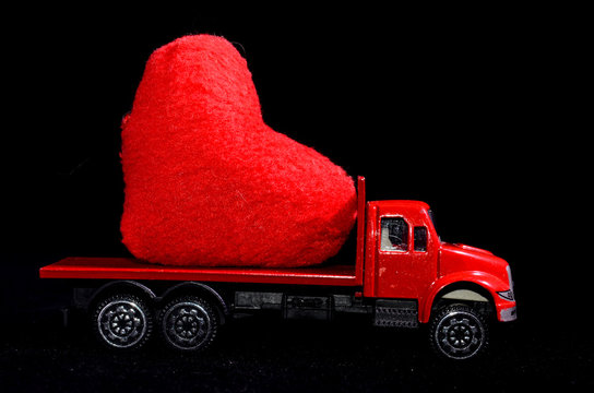 Love Concept  A Pickup Truck...