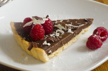 Chocolate tart