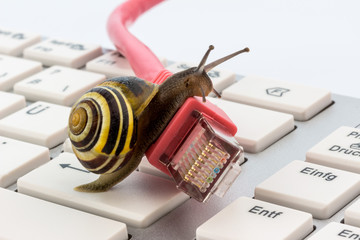 Langsamer Internet Zugang