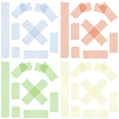 Sammlung Klebestreifen / Klebeband