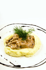 Beef Stroganoff