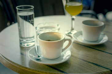 coffee, rest, rainy day