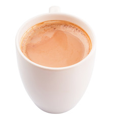 A mug of hot chocolate 