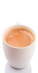 A mug of hot chocolate 