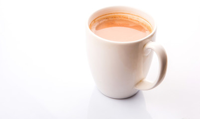 A mug of hot chocolate 