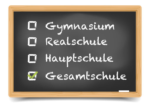 Schultafel Gesamtschule