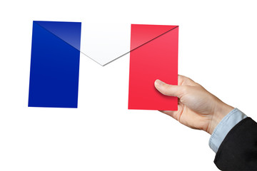 Obraz premium Kuvert, Frankreich
