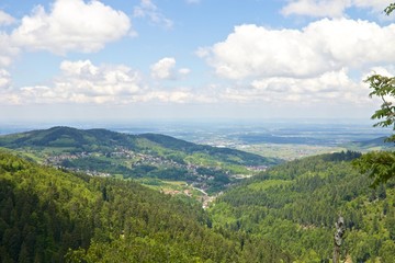 Fototapeta na wymiar Black Forest Panorama