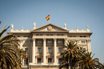 Naklejka premium Government Building Barcelona