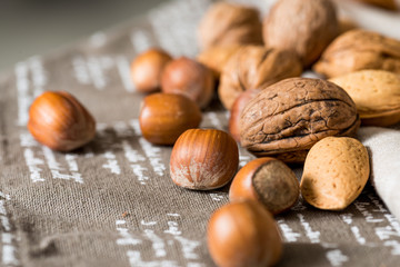 Vintage styled Mixed nuts